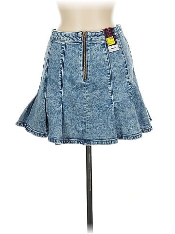 No Boundaries Denim Skirt (view 2)