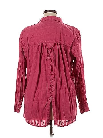 Pilcro Long Sleeve Button-Down Shirt (view 2)