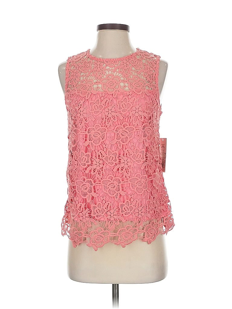 Click to view more detailed imagery on our partner's website Pre-owned Nanette Lepore Sleeveless Blouse In Pink