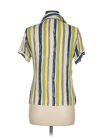 Allegra K Short Sleeve Blouse (view 2)
