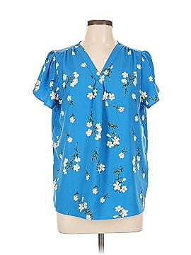 Hilary Radley Short Sleeve Blouse