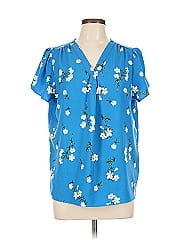 Hilary Radley Short Sleeve Blouse