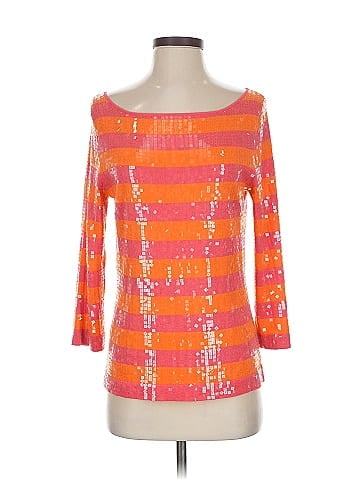 Ellen Tracy 3/4 Sleeve Silk Top (view 1)