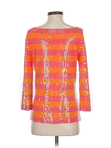 Ellen Tracy 3/4 Sleeve Silk Top (view 2)