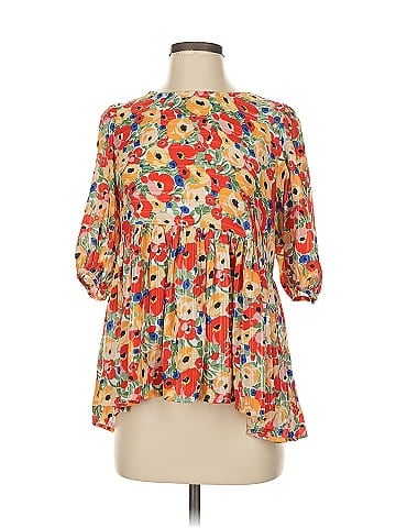 Umgee 3/4 Sleeve Blouse (view 1)