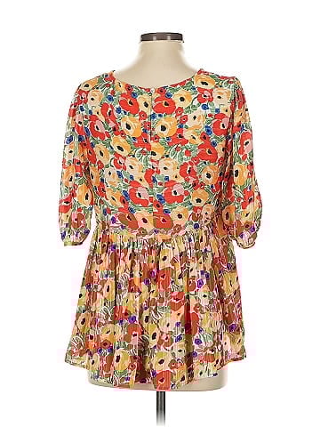 Umgee 3/4 Sleeve Blouse (view 2)