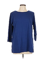 Belle By Kim Gravel 3/4 Sleeve T Shirt