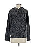 Monrow Animal Print Gray Pullover Hoodie Size M - photo 1
