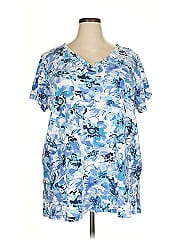 Roaman's Short Sleeve Blouse