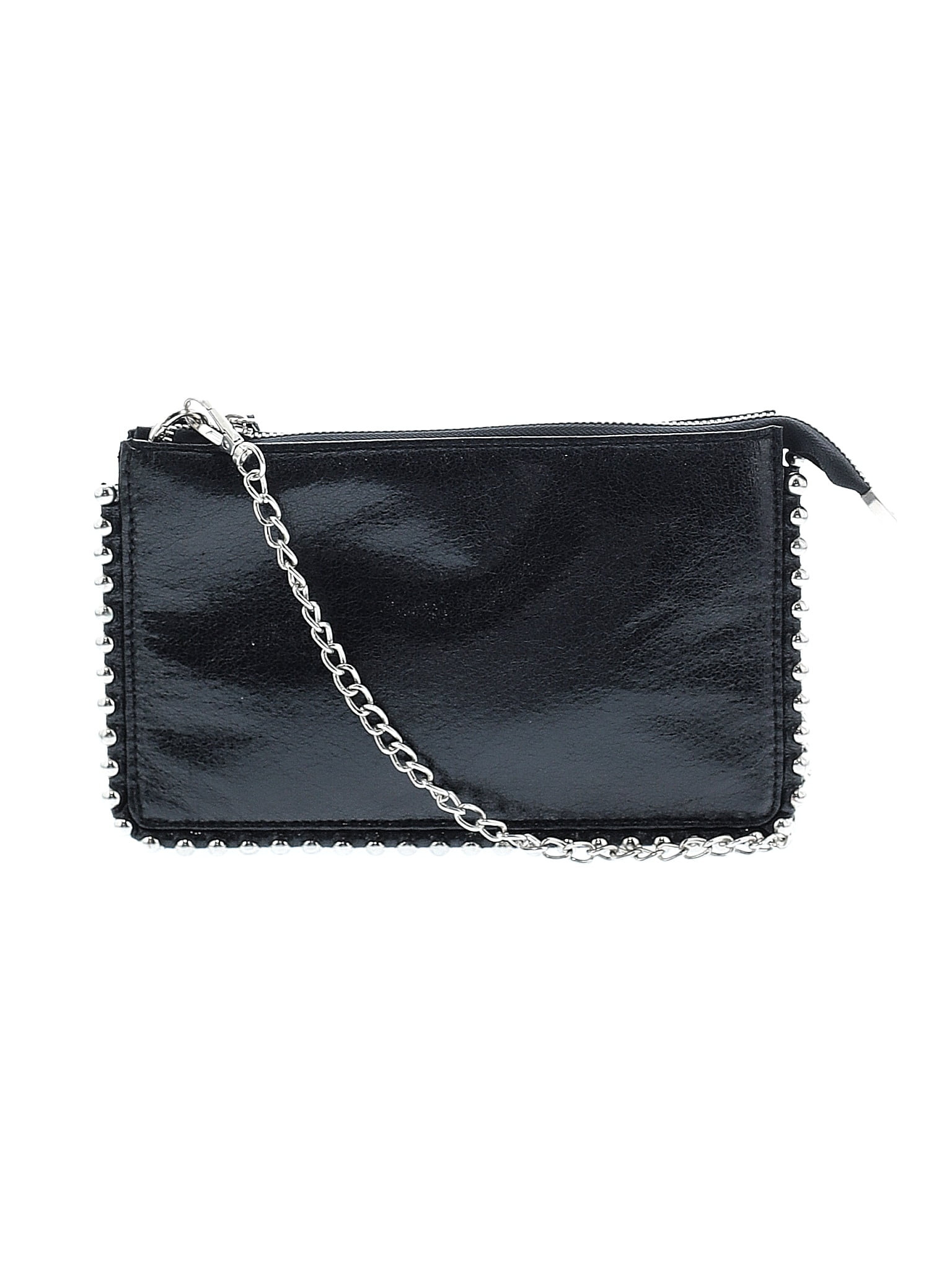 Unbranded Solid Black Crossbody Bag One size