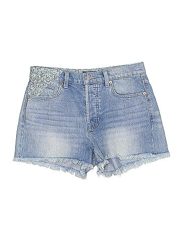 7 For All Mankind Denim Shorts (view 1)