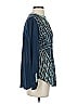 Tiny 100% Polyester Teal Long Sleeve Blouse Size S - photo 3