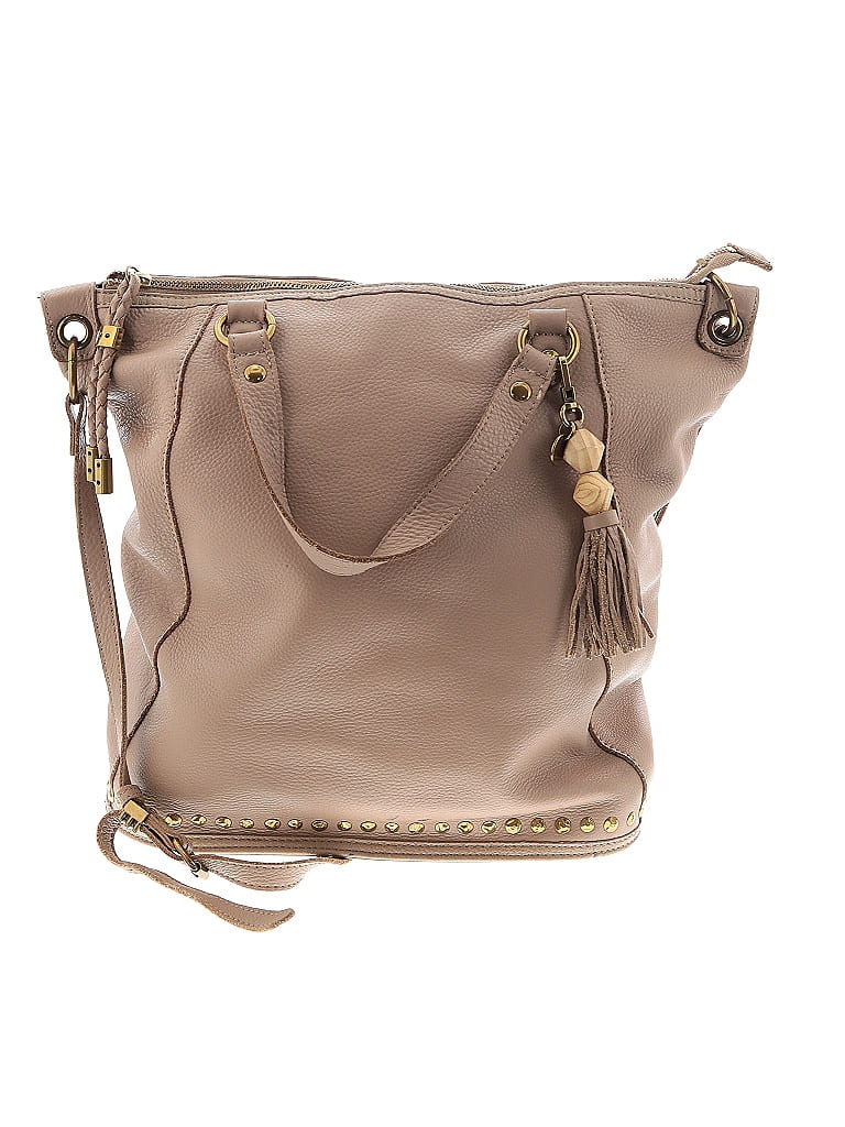 The Sak 100% Leather Tan Leather Satchel One size - photo 1