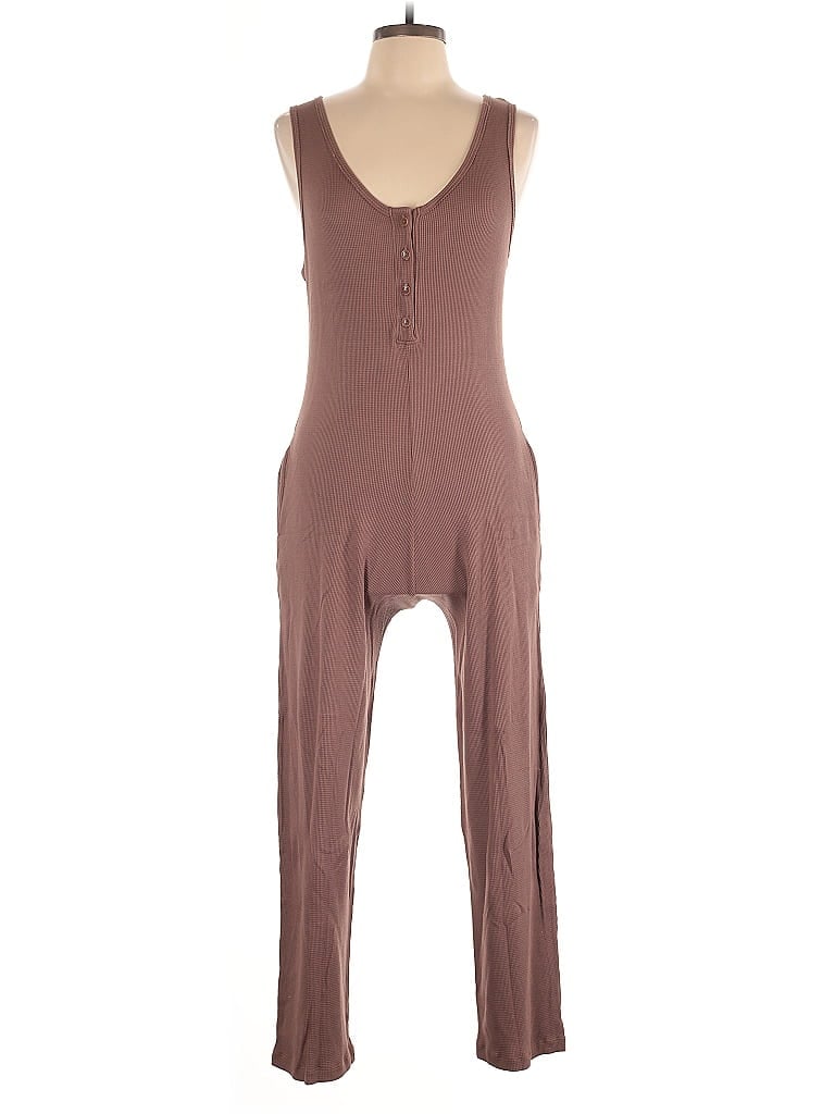 LEZAT Pre-owned Jumpsuit In Brown