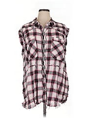 We The Free Sleeveless Button Down Shirt