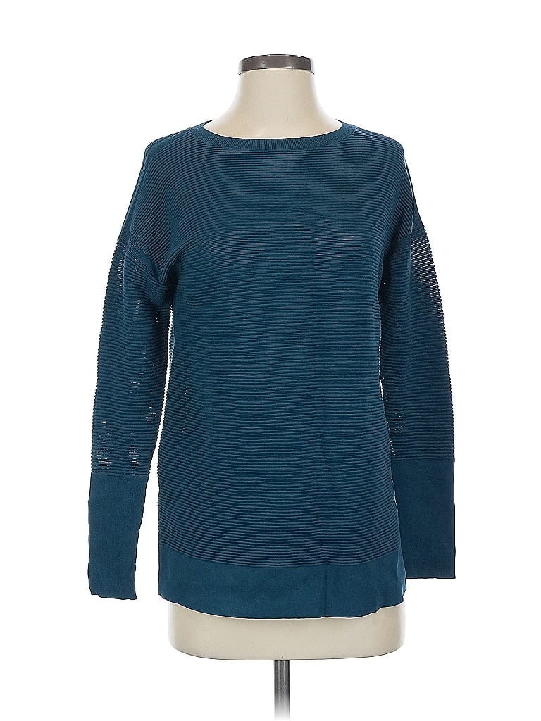 Lafayette 148 New York Teal Pullover Sweater Size XS - photo 1