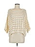 Hem & Thread 100% Acrylic Ivory Cardigan Size Med - Sm Plus - photo 1
