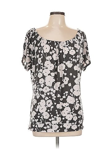 Worthington Short Sleeve Blouse (view 1)