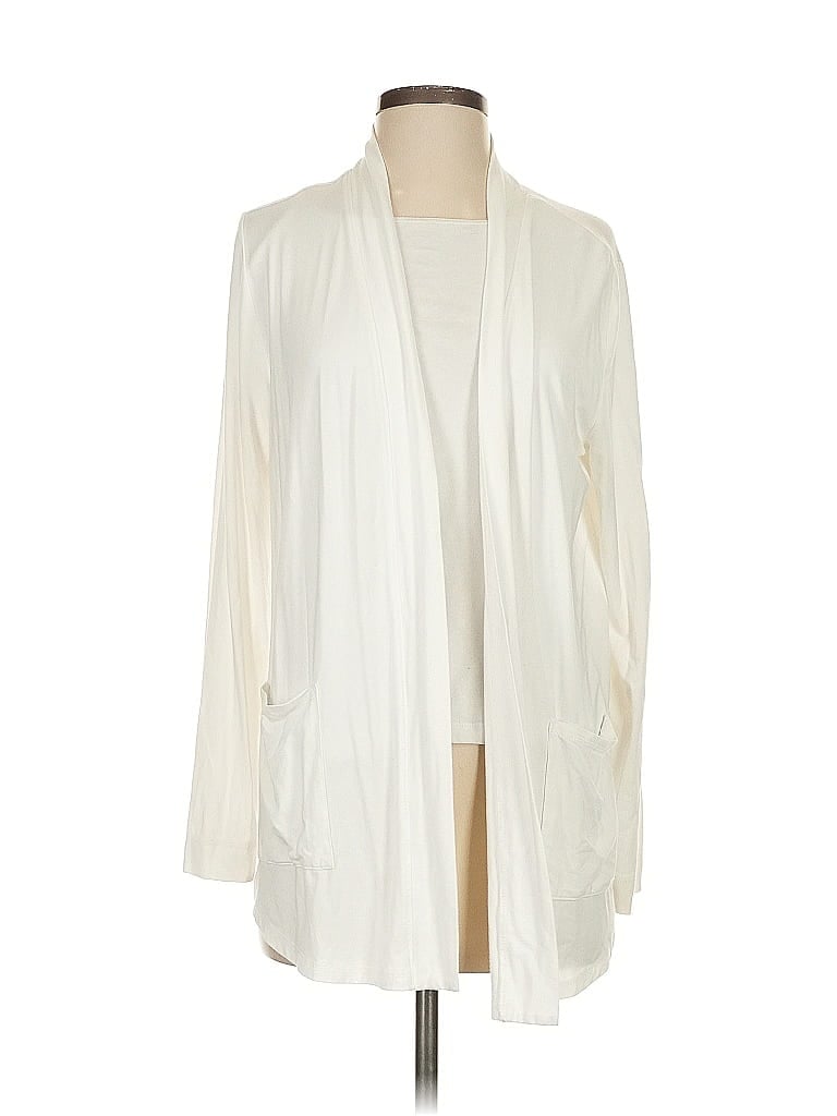 T by Talbots Ivory Cardigan Size M - photo 1