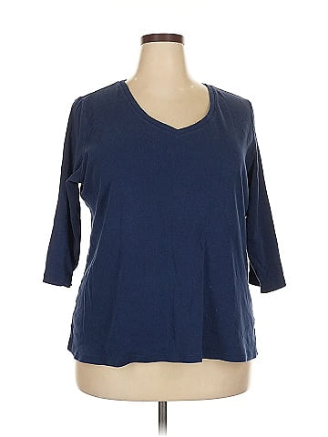 St. John's Bay 3/4 Sleeve T-Shirt (view 1)