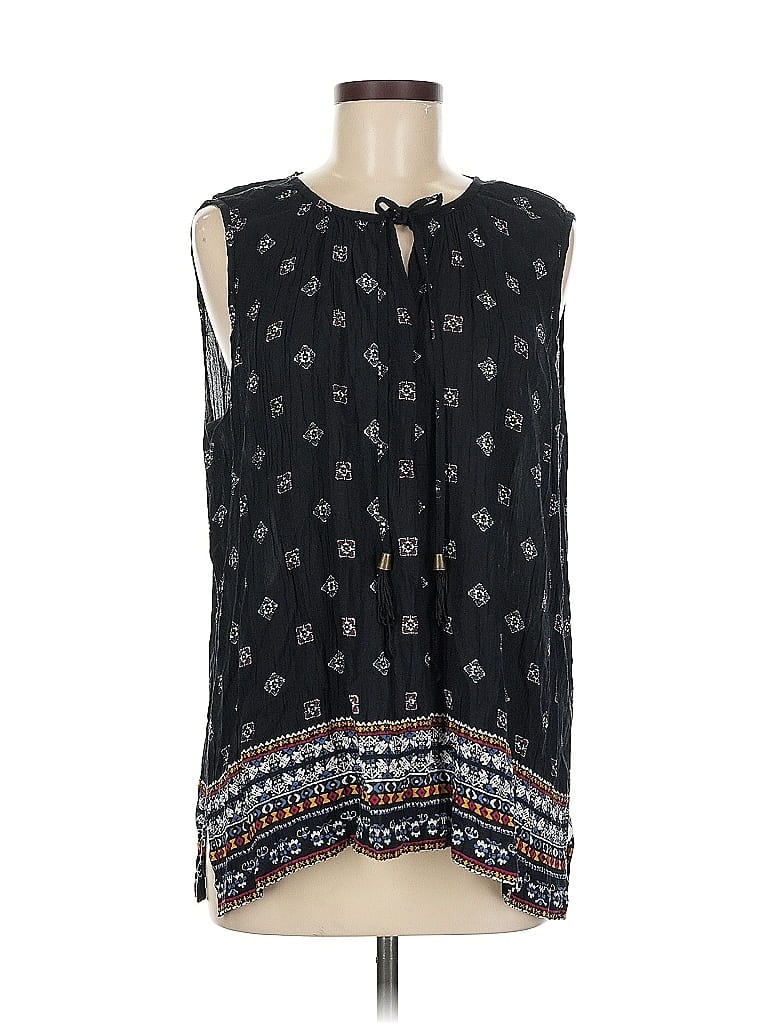 Pre-owned Rd Style Sleeveless Blouse In Black