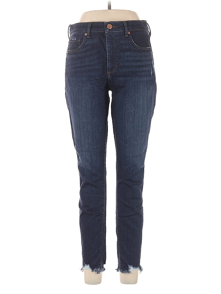 Pre-owned Ann Taylor Loft Jeans In Blue