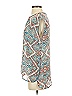 Tribal 100% Polyester Teal Sleeveless Blouse Size XS - photo 5