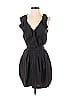 H&M 100% Polyester Black Cocktail Dress Size 4 - photo 1