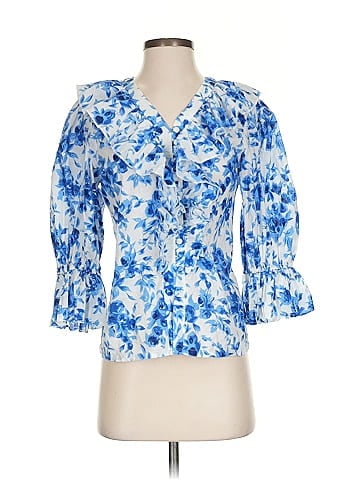 mille Resort & Travel 3/4 Sleeve Blouse (view 1)