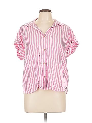 BeachLunchLounge Short Sleeve Blouse (view 1)
