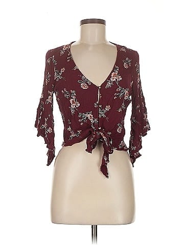 Altar'd State 3/4 Sleeve Blouse (view 1)