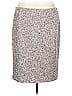 Akris Punto Tweed Gray Tan Casual Skirt Size 12 - photo 1