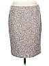 Akris Punto Tweed Gray Tan Casual Skirt Size 12 - photo 2