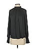 Gap 100% Polyester Black Long Sleeve Blouse Size S - photo 1