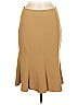 Lena Gabrielle Solid Tan Formal Skirt Size 6 - photo 1