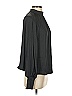 Gap 100% Polyester Black Long Sleeve Blouse Size S - photo 4