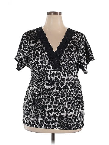 Maurices Short Sleeve Blouse (view 1)