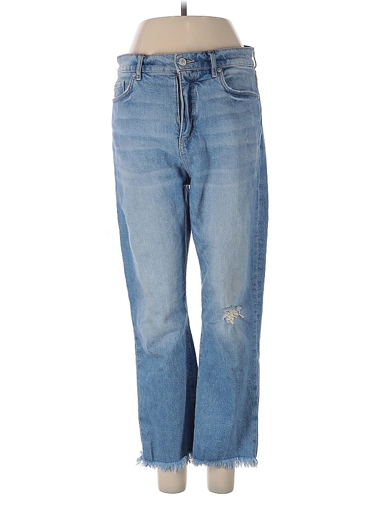Pre-owned Ann Taylor Loft Jeans In Blue