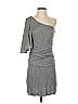 Black Halo 100% Viscose Gray Cocktail Dress Size S - photo 1