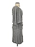 Black Halo 100% Viscose Gray Cocktail Dress Size S - photo 3