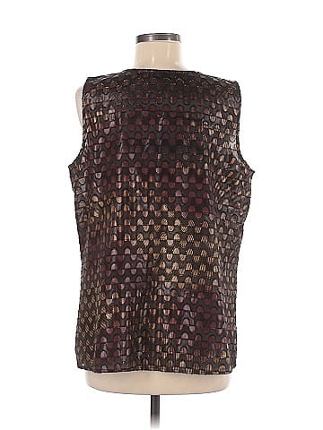 Worthington Sleeveless Blouse (view 2)