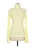 Norma Kamali Yellow Long Sleeve Turtleneck Size M - photo 1