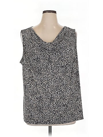 Liz Claiborne Sleeveless Blouse (view 1)