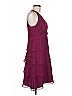 Ann Taylor Factory 100% Polyester Burgundy Cocktail Dress Size 8 - photo 3