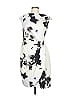 Lela Rose Graphic White Cocktail Dress Size 12 - photo 1