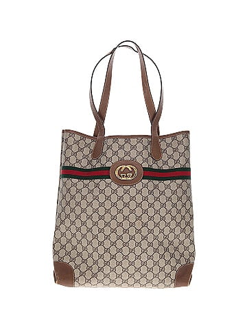 Gucci GG Supreme Web Sherry Line Tote (view 1)