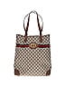Gucci 100% Coated Canvas Gray Tan GG Supreme Web Sherry Line Tote One size - photo 1