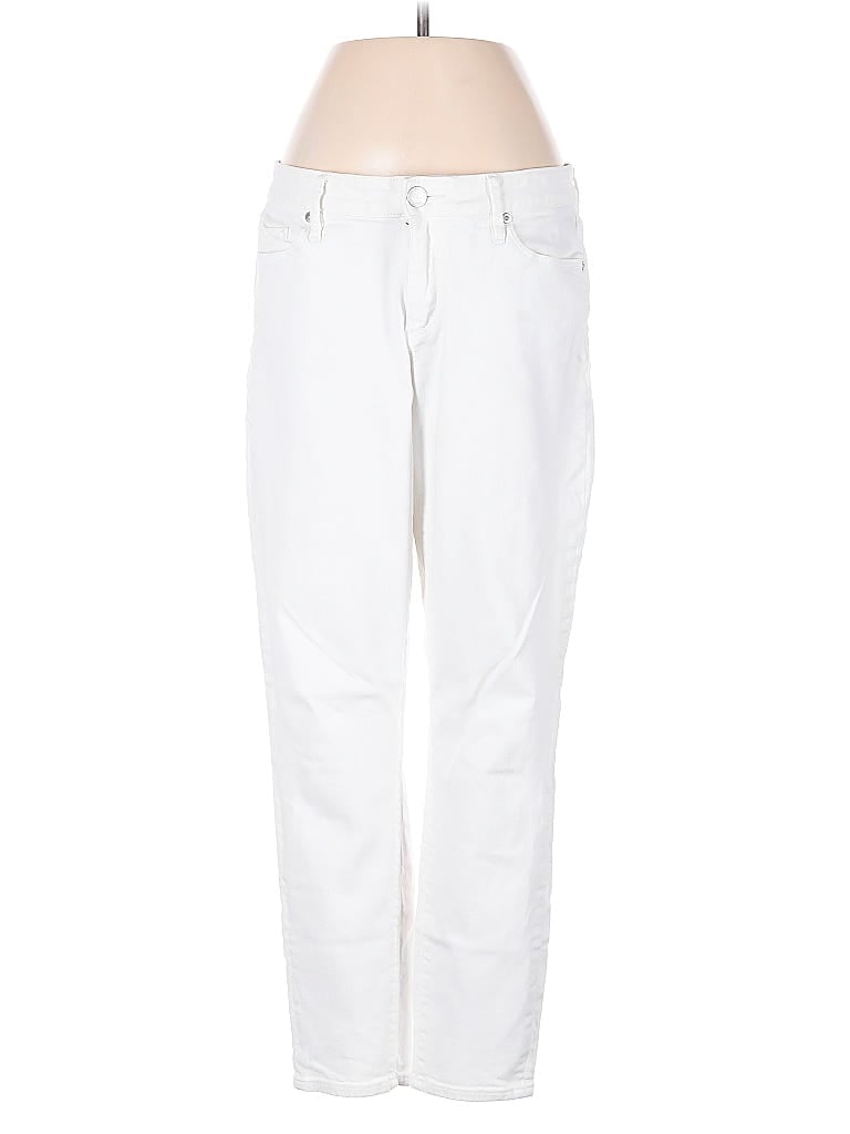 Pre-owned Ann Taylor Loft Jeans In White
