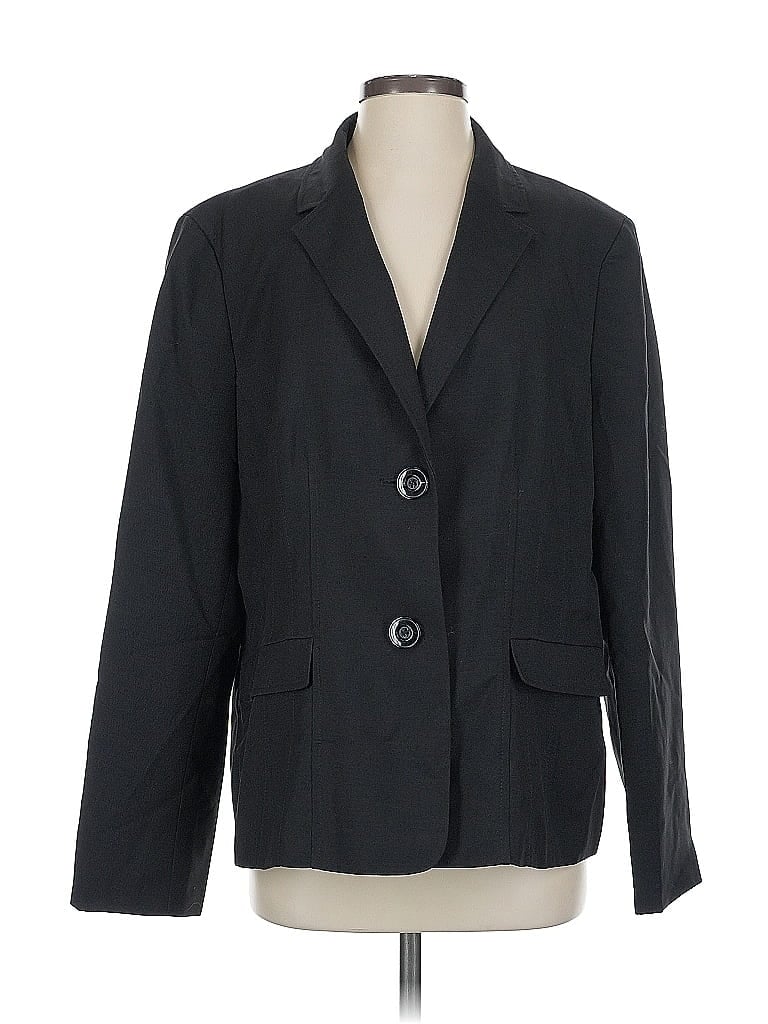 Pre-owned Le Suit Blazer Jacket In Black
