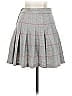 Divided by H&M Plaid Gray Formal Skirt Size 2 - photo 2